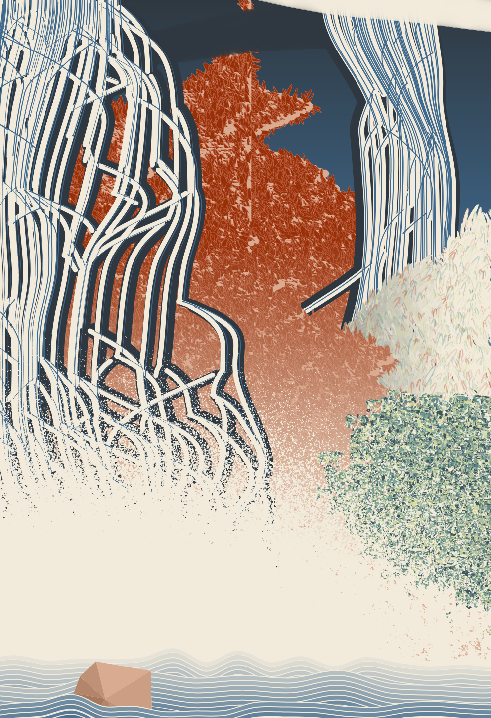 LACMA: ROTF Vol. 2 Monica Rizzolli A Tour of Hypothetical Waterfalls #85